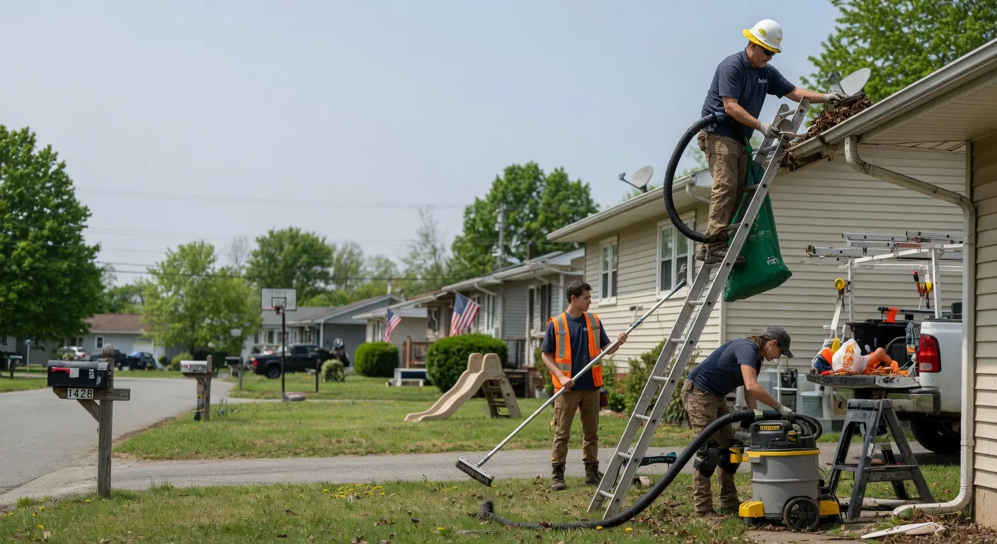 Gutter Installation in Versailles, NY near me